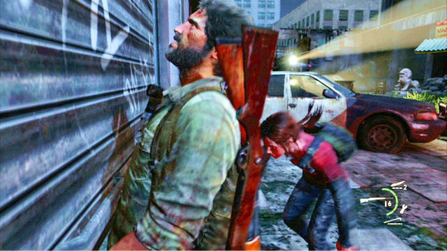 Approach the gate to the left and try to open it by pressing the triangle - Escape the City - Pittsburgh - The Last of Us - Game Guide and Walkthrough