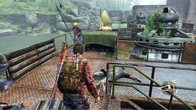 Sneak up to the enemies and kill them with the hatchet - Hydroelectric Dam - Tommys Dam - The Last of Us - Game Guide and Walkthrough