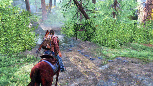 You then need to backtrack and take the first path to the left - Ranch House - Tommys Dam - The Last of Us - Game Guide and Walkthrough