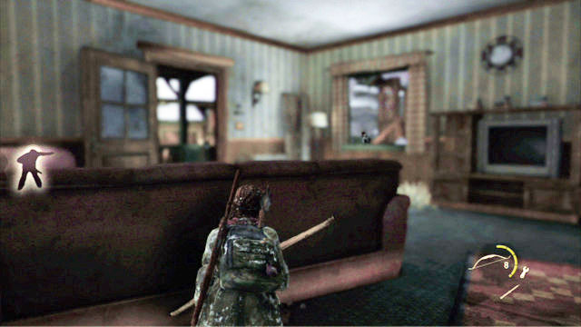 Search all of the rooms and you will eventually reach the exit, where you will hear the bandits - The Hunt - Lakeside Resort - The Last of Us - Game Guide and Walkthrough