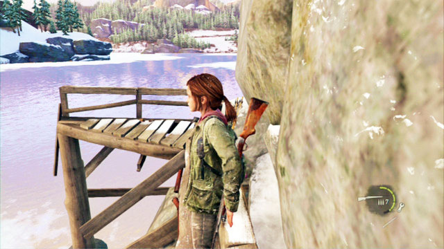 You then need to up the steps to the broken bridge - The Hunt - Lakeside Resort - The Last of Us - Game Guide and Walkthrough