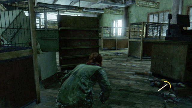 Go to the left and jump through the window to the neighboring building - Cabin Resort - Lakeside Resort - The Last of Us - Game Guide and Walkthrough