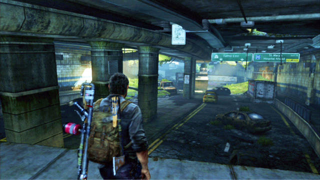 Once you get underground, keep to the wall on the right - Underground Tunnel (text & map) - Bus Depot - The Last of Us - Game Guide and Walkthrough