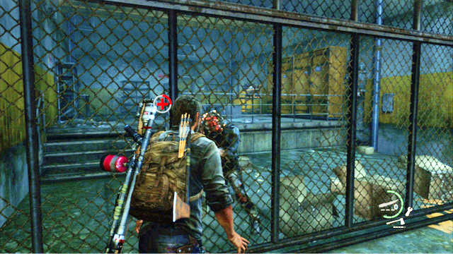 As you proceed ahead, you will reach a closed gate - Underground Tunnel (text & map) - Bus Depot - The Last of Us - Game Guide and Walkthrough