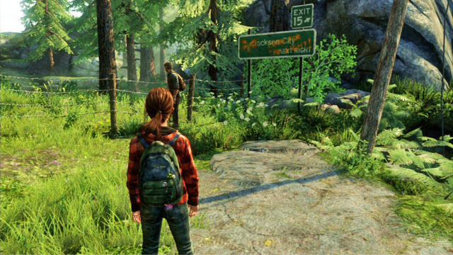 After the chapter starts, follow Joel - Epilogue - Jackson - The Last of Us - Game Guide and Walkthrough