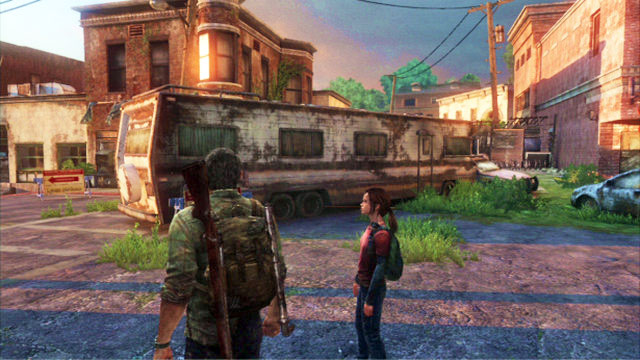 After you go through the abovementioned gate, go right and you will be going past a big camper - Bill's Town - Artifacts and pendants - The Last of Us - Game Guide and Walkthrough