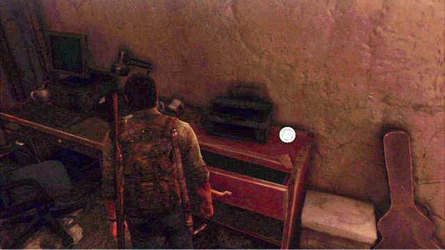 Go to the backroom of the store to find the note - Bill's Town - Artifacts and pendants - The Last of Us - Game Guide and Walkthrough