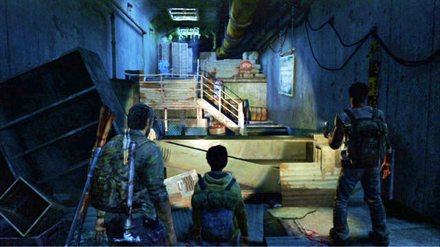 Soon after collecting the previous artifact, you will encounter a low staircase - The Suburbs - Sewer - Artifacts and pendants - The Last of Us - Game Guide and Walkthrough