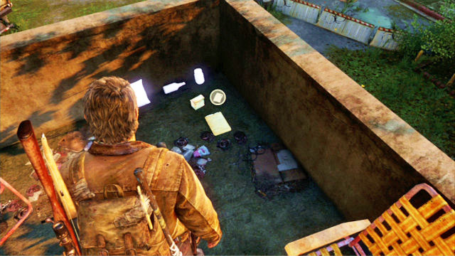 Climb to the top and exit through the door to a big terrace - The University - Artifacts and pendants - The Last of Us - Game Guide and Walkthrough