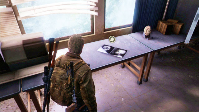 Turn left after you reach the end of the sheets and pick up the X-Ray near the window - The University - Artifacts and pendants - The Last of Us - Game Guide and Walkthrough
