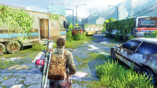 After you start the stage, go ahead until you notice a camper car on the left - Bus Depot - Artifacts and pendants - The Last of Us - Game Guide and Walkthrough