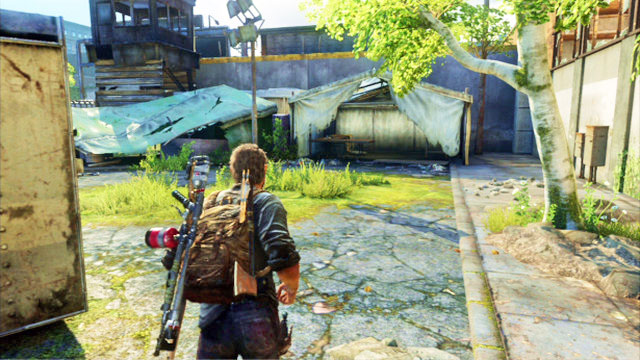 Once you reach the platform, turn right and keep going ahead, until you reach a white tent - Bus Depot - Artifacts and pendants - The Last of Us - Game Guide and Walkthrough
