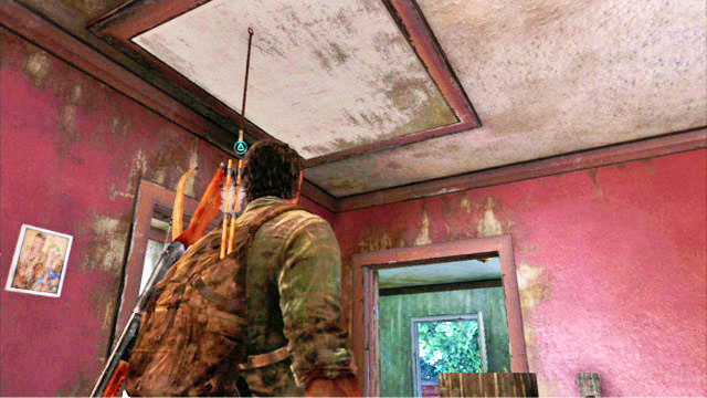 Walk into the building and climb onto the first floor - Suburb - Training manuals and tools - The Last of Us - Game Guide and Walkthrough