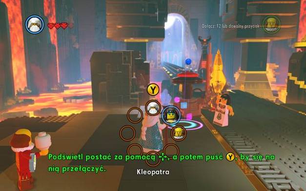 Switch between characters to be able to perform some actions - The prophecy - The story mode - The LEGO Movie Videogame - Game Guide and Walkthrough