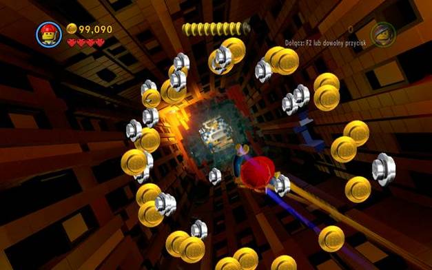 Avoid the obstacles and collect studs - Bricksburg - The story mode - The LEGO Movie Videogame - Game Guide and Walkthrough