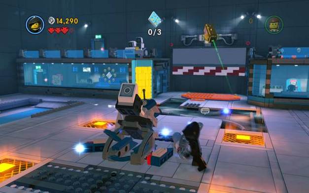Build a cannon - Escape from Bricksburg - The story mode - The LEGO Movie Videogame - Game Guide and Walkthrough