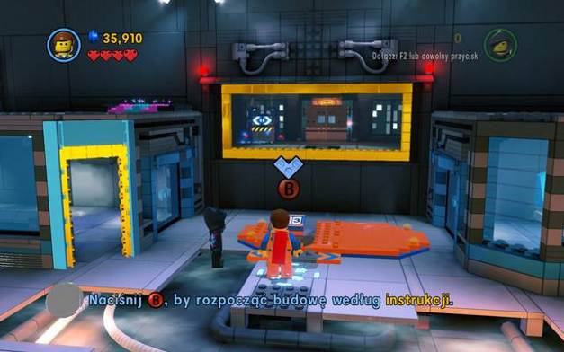 The construction panel - Escape from Bricksburg - The story mode - The LEGO Movie Videogame - Game Guide and Walkthrough