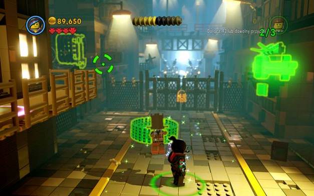 Build a motorcycle, by marking the highlighted items - Escape from Bricksburg - The story mode - The LEGO Movie Videogame - Game Guide and Walkthrough