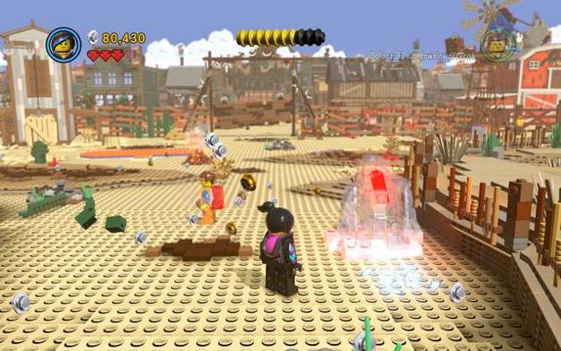 The old West - Flatbush Gulch - The story mode - The LEGO Movie Videogame - Game Guide and Walkthrough