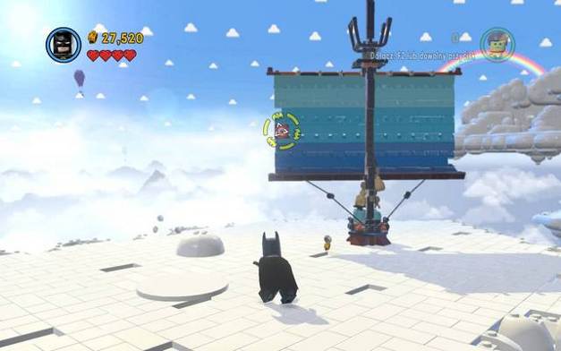 Build a sail and turn it - Welcome to Cloud Cuckoo Land - The story mode - The LEGO Movie Videogame - Game Guide and Walkthrough