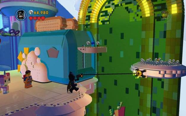 Pull the cloud - Welcome to Cloud Cuckoo Land - The story mode - The LEGO Movie Videogame - Game Guide and Walkthrough