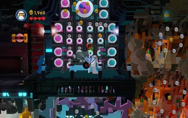 Patch the hole and start the audio system - The Depths - The story mode - The LEGO Movie Videogame - Game Guide and Walkthrough