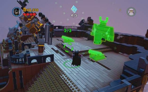 Build a structure at the ship's stern - Infiltrate the Octan Tower - The story mode - The LEGO Movie Videogame - Game Guide and Walkthrough