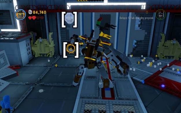 Destroy the silver door hinges - Infiltrate the Octan Tower - The story mode - The LEGO Movie Videogame - Game Guide and Walkthrough