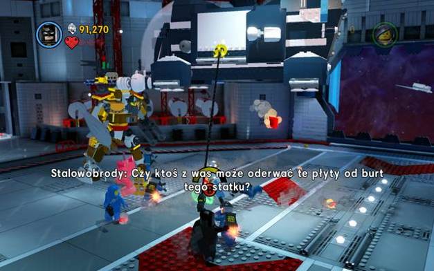 Demolish the assault ship - Infiltrate the Octan Tower - The story mode - The LEGO Movie Videogame - Game Guide and Walkthrough