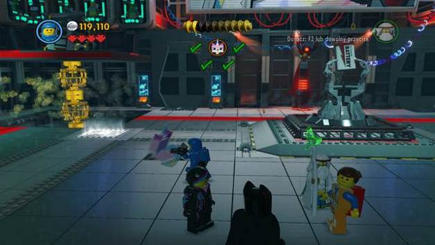 Shoot at your companions to set them free - Put the thing on the thing - The story mode - The LEGO Movie Videogame - Game Guide and Walkthrough