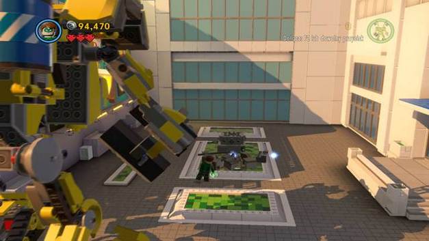 Build a statue between buildings - you will receive a golden manual - Return from Reality - The story mode - The LEGO Movie Videogame - Game Guide and Walkthrough