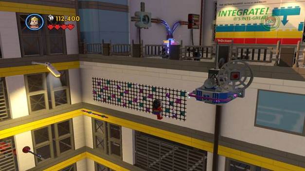 Pull the antenna off the wall - Return from Reality - The story mode - The LEGO Movie Videogame - Game Guide and Walkthrough