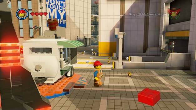 Ice cream cart - Bricksburg - Side Missions - Red Bricks - The LEGO Movie Videogame - Game Guide and Walkthrough