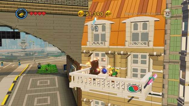 The first page - Bricksburg - Side Missions - Red Bricks - The LEGO Movie Videogame - Game Guide and Walkthrough