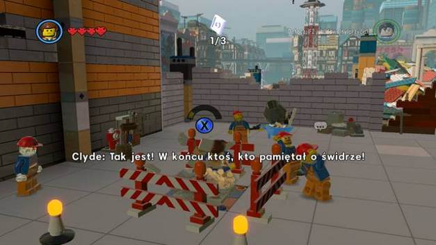 The second instruction page - Bricksburg - Side Missions - Red Bricks - The LEGO Movie Videogame - Game Guide and Walkthrough