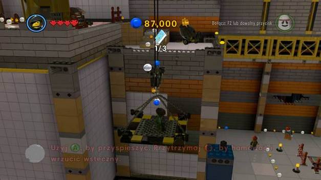 The crane - Bricksburg - Side Missions - Red Bricks - The LEGO Movie Videogame - Game Guide and Walkthrough