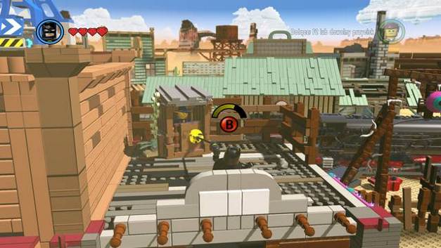 The first robber - Old West - Side Missions - Red Bricks - The LEGO Movie Videogame - Game Guide and Walkthrough