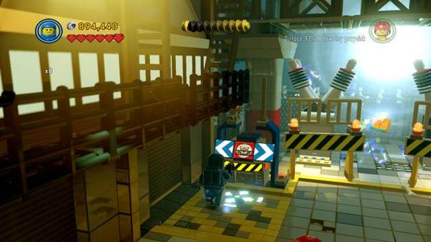 The third page - Escape from Bricksburg - Golden manuals and pants - The LEGO Movie Videogame - Game Guide and Walkthrough