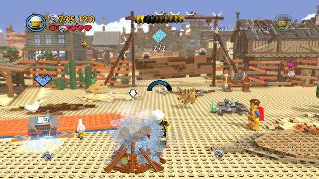 The fourth page - Flatbush Gulch - Golden manuals and pants - The LEGO Movie Videogame - Game Guide and Walkthrough