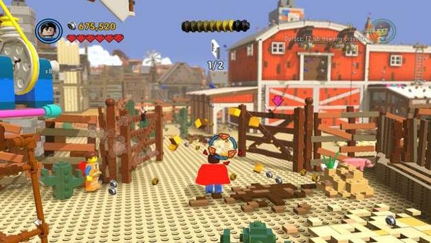 Stinky pants - Flatbush Gulch - Golden manuals and pants - The LEGO Movie Videogame - Game Guide and Walkthrough
