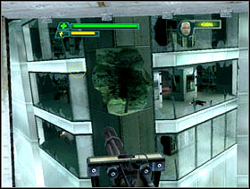 First we shoot at soldiers on the roof - Helicopter Rescue - Walkthrough - The Matrix: Path of Neo - Game Guide and Walkthrough
