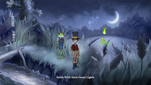 Change day into night - The four portals: fox's cunning and glimmer of hope spells - Walkthrough - The Night of the Rabbit - Game Guide and Walkthrough