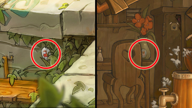 In game you can find 8 stickers - Stickers - Collector - The Night of the Rabbit - Game Guide and Walkthrough