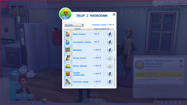 You can exchange your Happiness points in a reward shop for potions or new, very valuable Sims traits - How to play well - The Sims 4 - Game Guide and Walkthrough