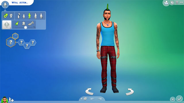 Your first task upon beginning the game is to create a Sim (or several Sims) whose life you will control - At the outset - Creating a Sim - The Sims 4 - Game Guide and Walkthrough