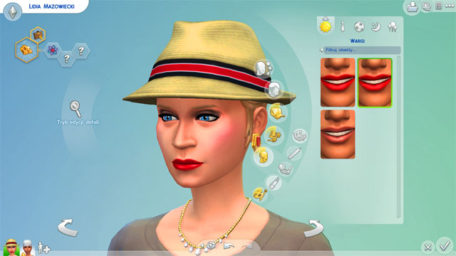 The last element you can select is make-up - Appearance - Creating a Sim - The Sims 4 - Game Guide and Walkthrough