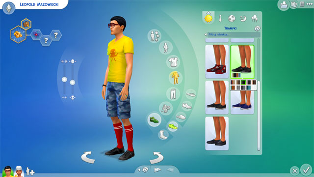 The last element are the shoes - Clothes - Creating a Sim - The Sims 4 - Game Guide and Walkthrough
