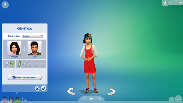 Choose Child on a pop-up list, then select two Sims below - More Sims and relationships - Creating a Sim - The Sims 4 - Game Guide and Walkthrough