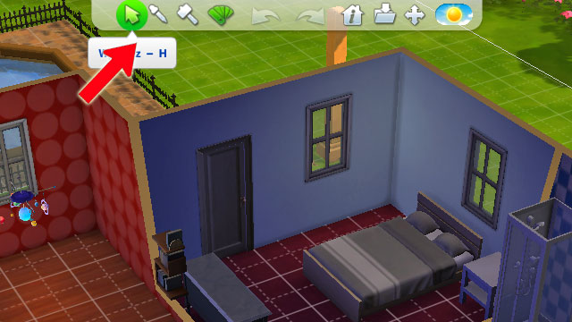 The upper panel is also very important - Building a house - The house - The Sims 4 - Game Guide and Walkthrough