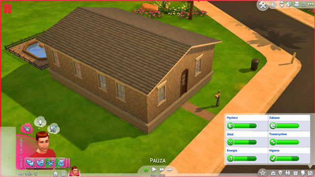 Foundation will automatically grow in between the surface and the house itself, which in turn will rise a bit - Expanding a house - The house - The Sims 4 - Game Guide and Walkthrough
